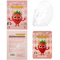 Набір масок тканинних 10шт зволожуючих для обличчя Екстракт Полуниці PS-3998 Набір масок тканинних 10шт зволожуючих для обличчя Екстракт Полуниці PS-3998