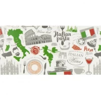 Конверт для грошей вітальний Italian pasta КВ 24-200