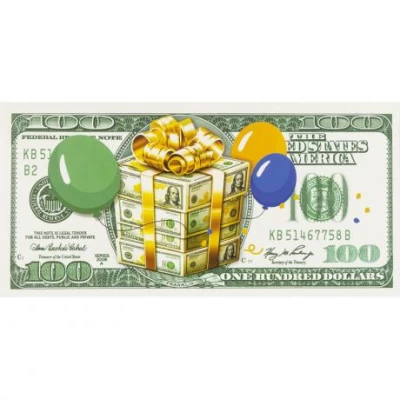Конверт для грошей вітальний Happy birthday to you КВ 24-238