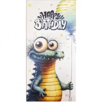 Конверт для грошей вітальний Happy birthday КВ 25-183