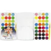 Акварель 24+4+4 перламутр, флуоресц. з/п RUDIX пластик 813213