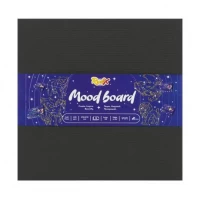 Альбом-гармошка (лепорелло) Moodboard 17*17см, 6 аркушів, 240г RUDIX 8070601