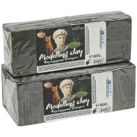 Пластилін скульптурний 800г RUDIX сірий 8980023