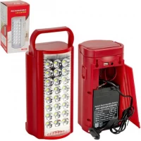 Ліхтар акумуляторний 20*9,5*8,5см світлодіодний 24 LED з ручкою 1024