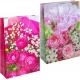 Пакет кольоровий гігант Квіти вертикальний 45х30х12см 6045