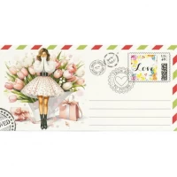 Конверт для грошей вітальний КВ 25-269