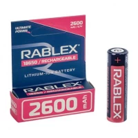 Акумулятор RABLEX 2600mah 3.7V 18650(БЕЗ ЗАХИСТУ) 001940
