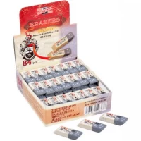 Ластик 6541/80 Koh-i-noor біло/сірий