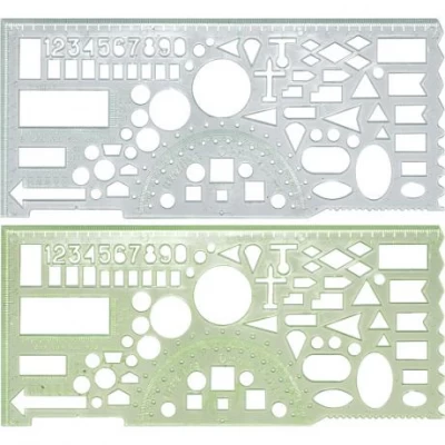 Линейка-трафарет "офицерская"