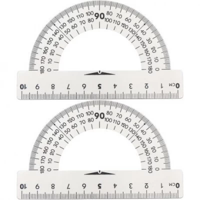 Транспортир пластиковый