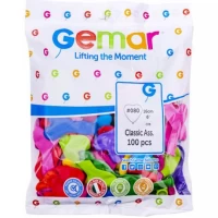 Кульки 6 Серце пастель CR6/80