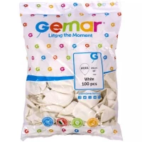 Кульки 10 Пастель Білий G90/01