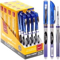 Ручка масляна 10км Ellott  ET8048-12 синя