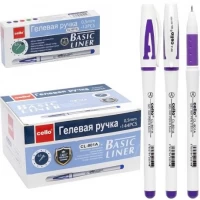 Ручка гелева 801A-12 Cello Original фіолетова