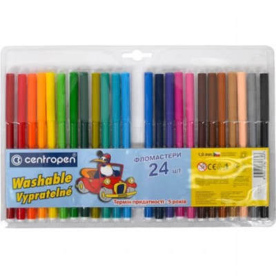 Фломастер 24 цвета CENTROPEN