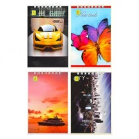 Блокнот А6 "Коленкор" 40 листов, спираль мягкая обложка Блокнот А6 "Коленкор" 40 листов, спираль мягкая обложка