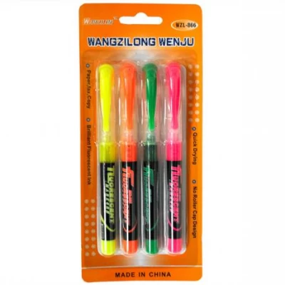 Текстовыделители, 4 цвета 866-4