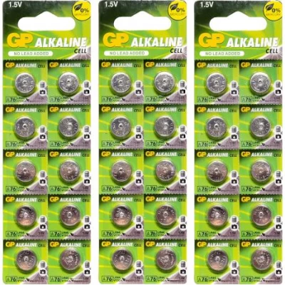 Батарейка GP-А76 LR44 таблетка