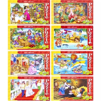 Пазл 80 елементів Пазл 80 елементів