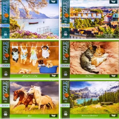 Пазл 1000 элементов new (белый) Пазл 1000 элементов new (белый)