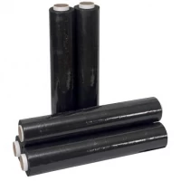 Плівка стретч чорна 2 кг, ПЕ 20х500х195