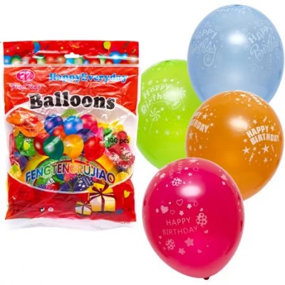 Кулька Happy birthday, 100 штук 11-91