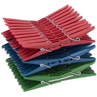 Прищіпки для білизни Крокодил пластикові 20шт, 8см