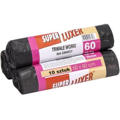 Мусорный пакет 60х80 60л 10 штук Super Luxs/PACK