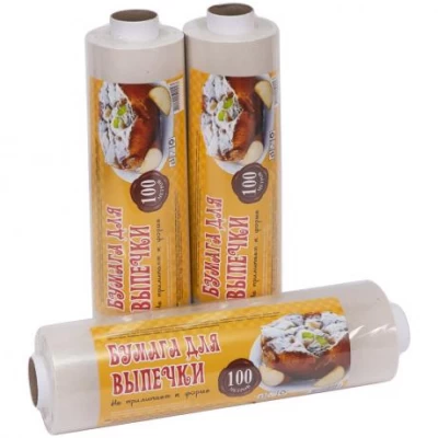 Пергамент 29х100м коричневый