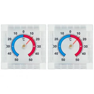 Термометр віконний Квадрат, 7,5*7,5 см CH207 OPP