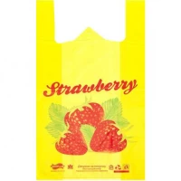 Пакет поліетиленовий 52х29см Strawberry 30 кг жовтий