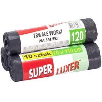 Пакет для сміття 70х110 120л 10 штук Super Luxs/PROdom/Кузя Service