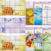 Наклейка над плитою 45х75 см Х3-146