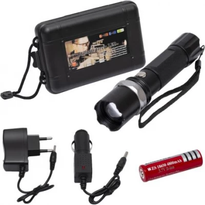 Ліхтарик LED метал 3*ААА(не комплектується) 153*33мм 807 Ліхтарик LED метал 3*ААА(не комплектується) 153*33мм 807