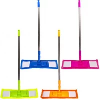 Швабра для підлоги мікрофібра 122см, насадка 44*14см X2-229