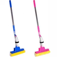 Швабра з подвійним віджиманням 106см, губка 29см D6см 225