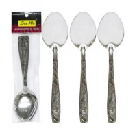 Набір чайних ложок 12шт з візерунком Гілка 14,5см C 801-TS