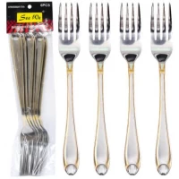 Набір столових виделок 6шт Земля 21см C 805-BF