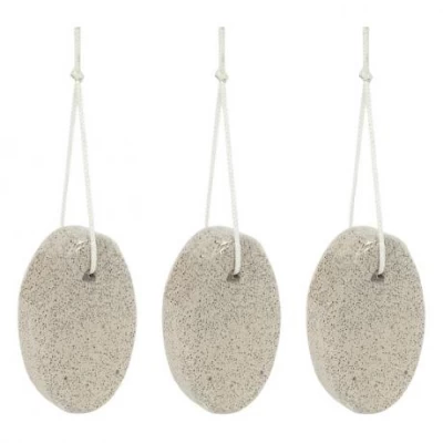 Пемза формована з шнурком овал 10*6,5*2,5 см B012-0015