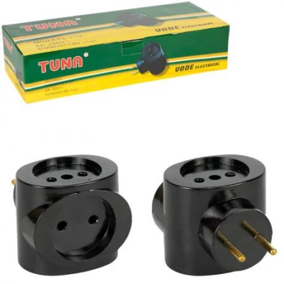 Трійник чорний 5,5×6 см Tuna 913A TN