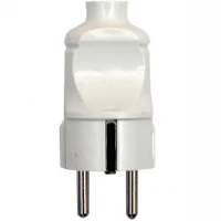 Вилка 7×4 см c заземленням ALF178