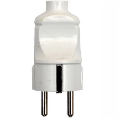 Вилка 7×4 см c заземленням ALF178