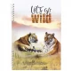 Блокнот А4 Коленкор 80 аркушів, спіраль тв. палітурка