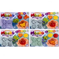 Набор мыловарения "Мыло фигурное", 4 фигуры DFM01-01-03 Набор мыловарения "Мыло фигурное", 4 фигуры DFM01-01-03