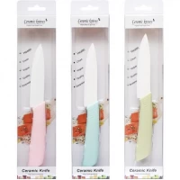 Ніж керамічний 24см з кольоровою ручкою, в коробці X3-228 Ніж керамічний 24см з кольоровою ручкою, в коробці X3-228