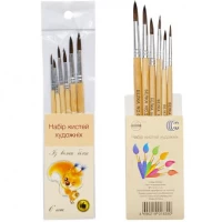 Набір пензликів Білка 6 штук C