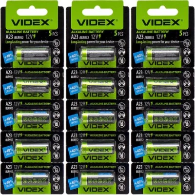 Батарейка Videx 23A "мини бочонок"