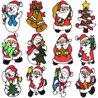 Силіконова наклейка на скло 15х10см 13-61