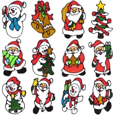 Силіконова наклейка на скло 15х10см 13-61 Силіконова наклейка на скло 15х10см 13-61