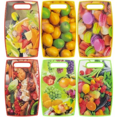 Дошка обробна з малюнком (овальна) 37*23*1см X3-83/3722